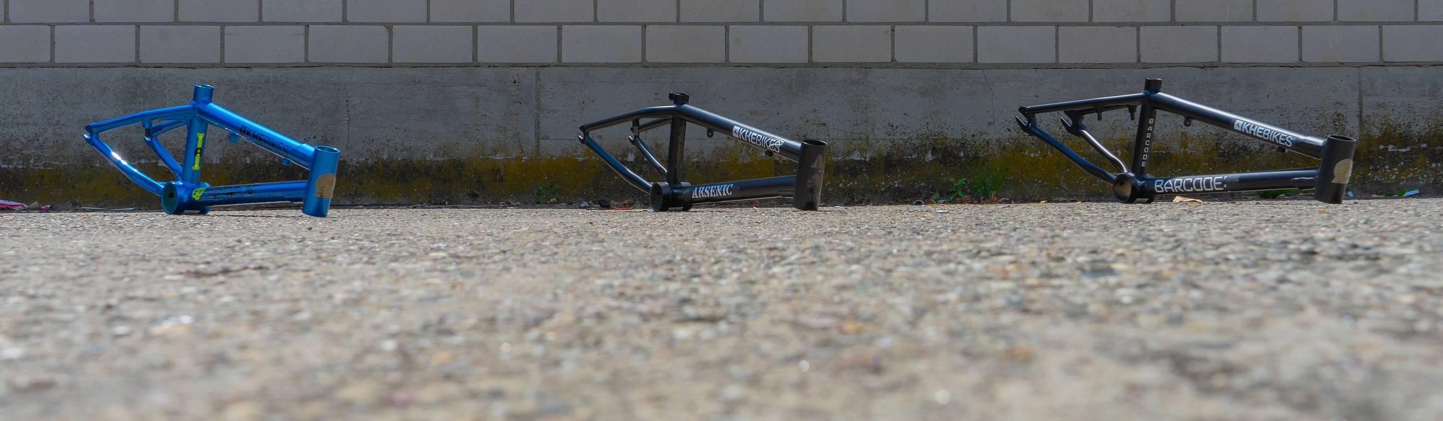 BMX Frames – High-Quality Aluminium & CrMo Frames